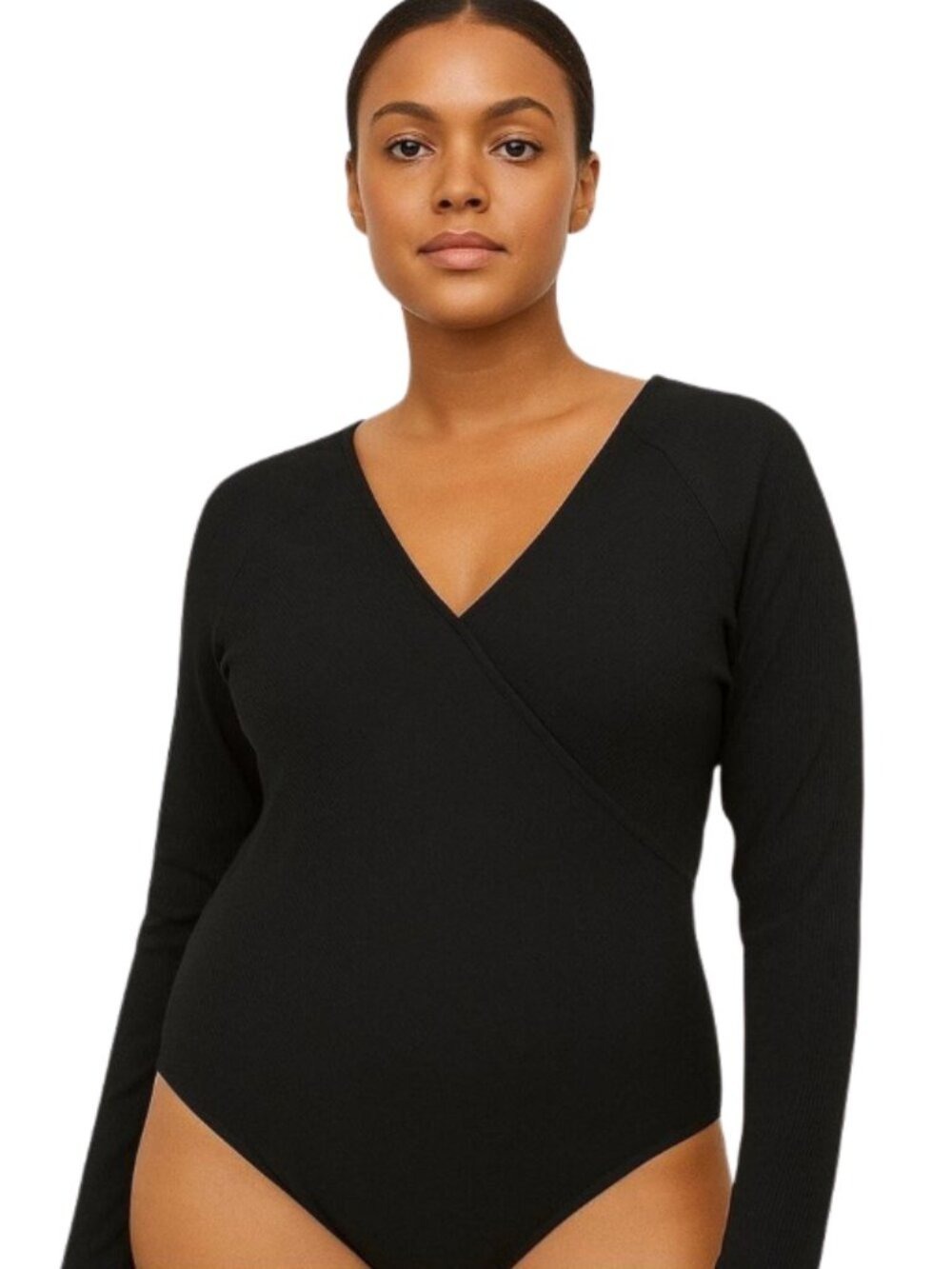 A Pea in the Pod Black Bodysuit